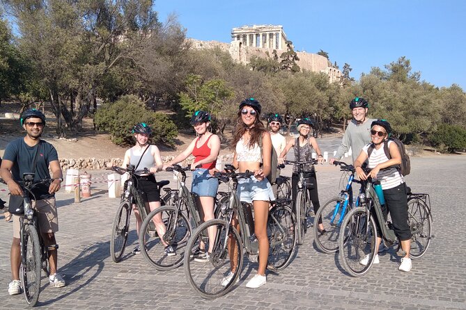 Athens Sunset Bike Tour on Electric or Regular Bike