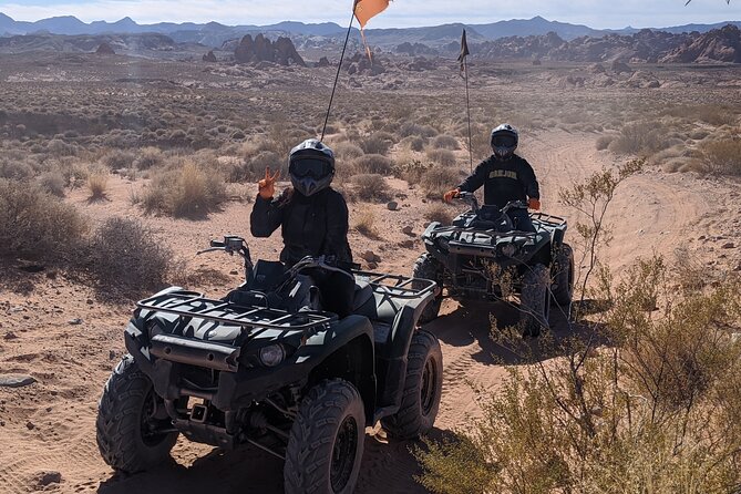 ATV Tour and Dune Buggy Chase Dakar Combo Adventure From Las Vegas