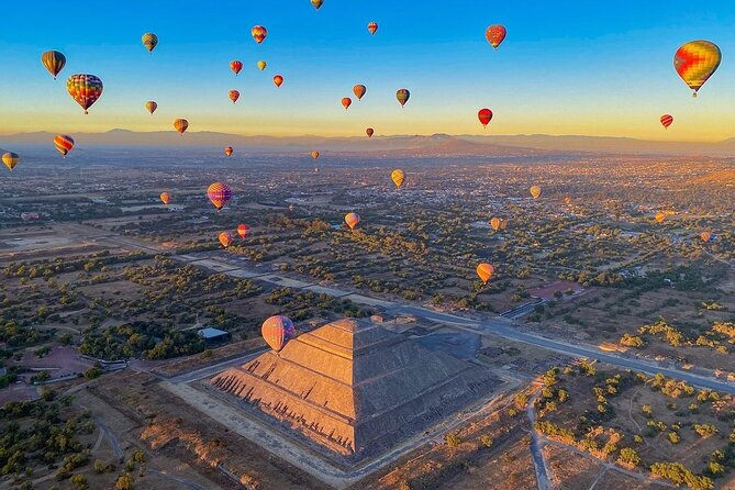 Balloon Flight in Teotihuacán Pick up CDMX Breakfast in Cave. - Pricing Information