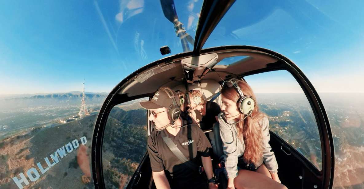 Beverly Hills and Hollywood: Helicopter Tour - Tour Highlights and Itinerary