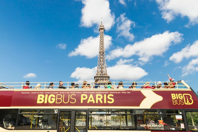 Big Bus Paris Open Top Night Tour - Departure Information