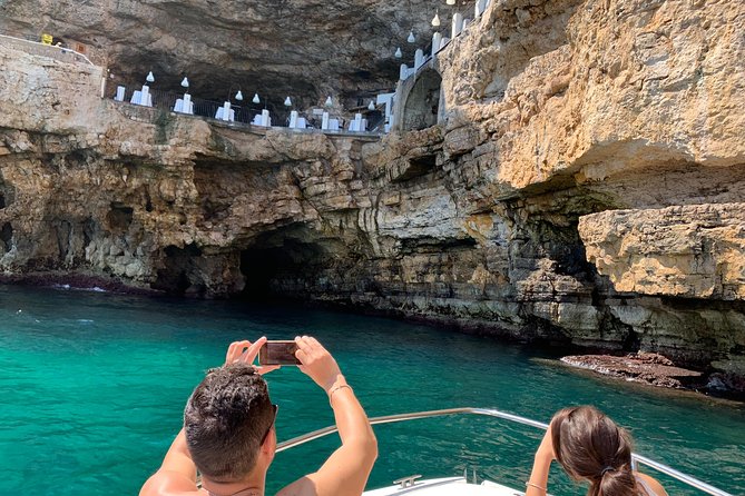 Boat Tour of the Polignano a Mare Caves With Aperitif