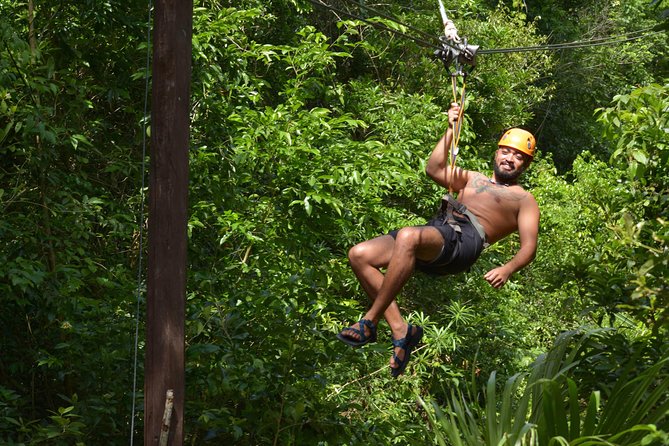 Cancun Jungle Tour: Tulum, Cenote Snorkeling, Ziplining, Lunch