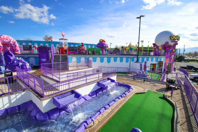Crave Golf Club - One Course of Mini Golf - Candyland Themed Mini Golf Experience