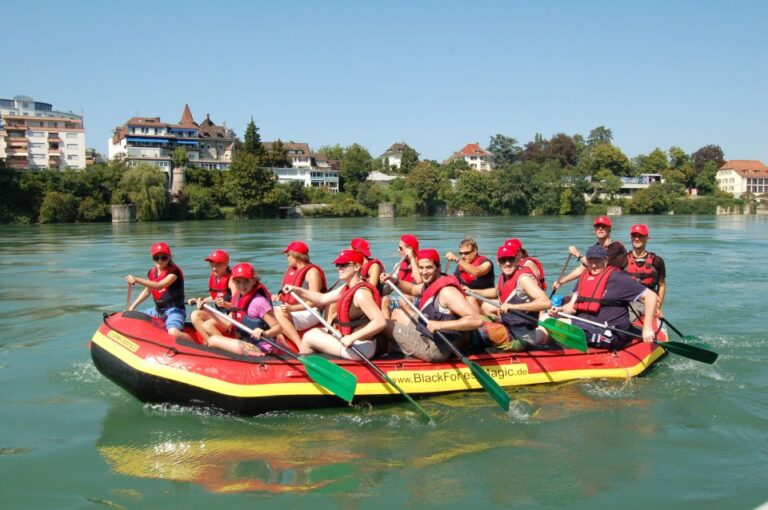 Freiburg and Basel: Rafting Tour on the River Rhine