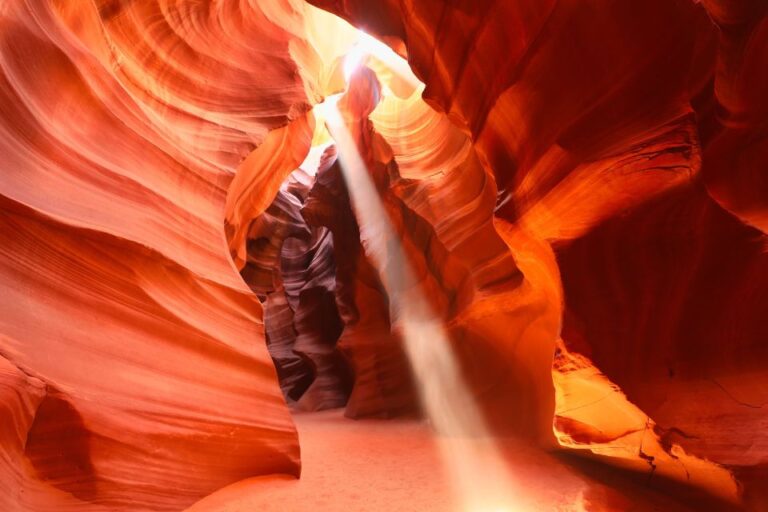 From Las Vegas Antelope Canyon X and Horseshoe Band Day Tour