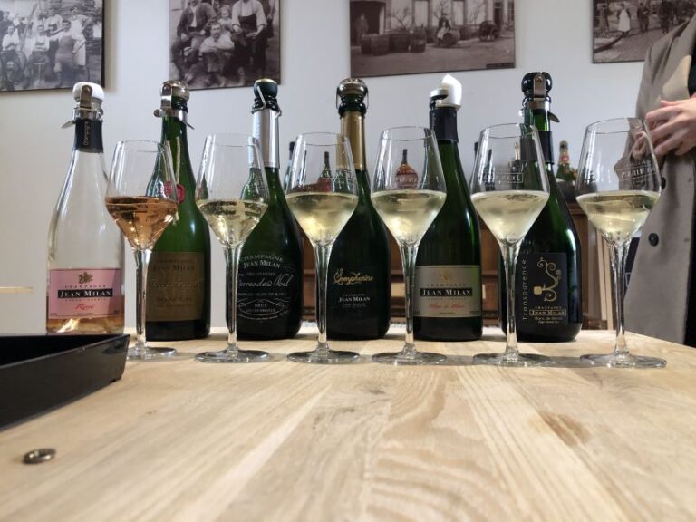 From Reims/Epernay: the Connoisseurs Private Tour 9 Tastings