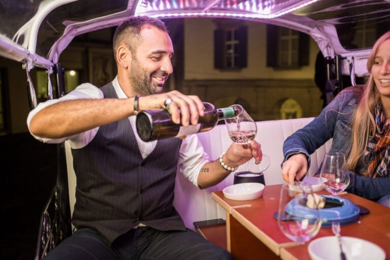Geneva: Tour With Fondue and Wine in Tuktuk