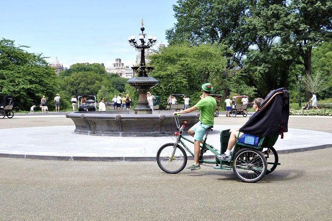 Guided Central Park Pedicab Tour - Inclusions