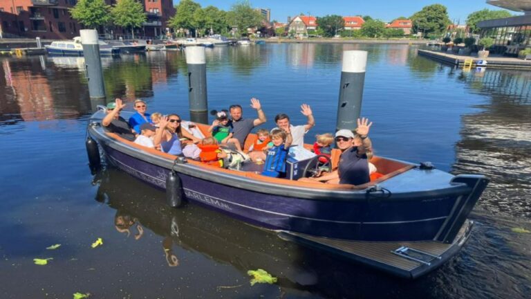 Haarlem: Private Boat Rental City Center