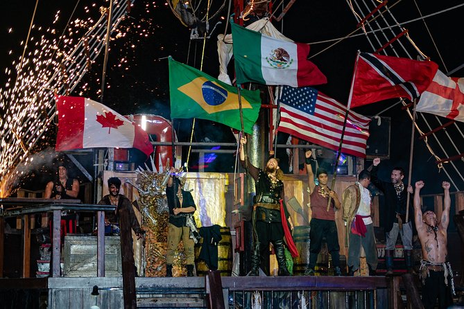 Jolly Roger Pirate Show and Dinner in Cancun