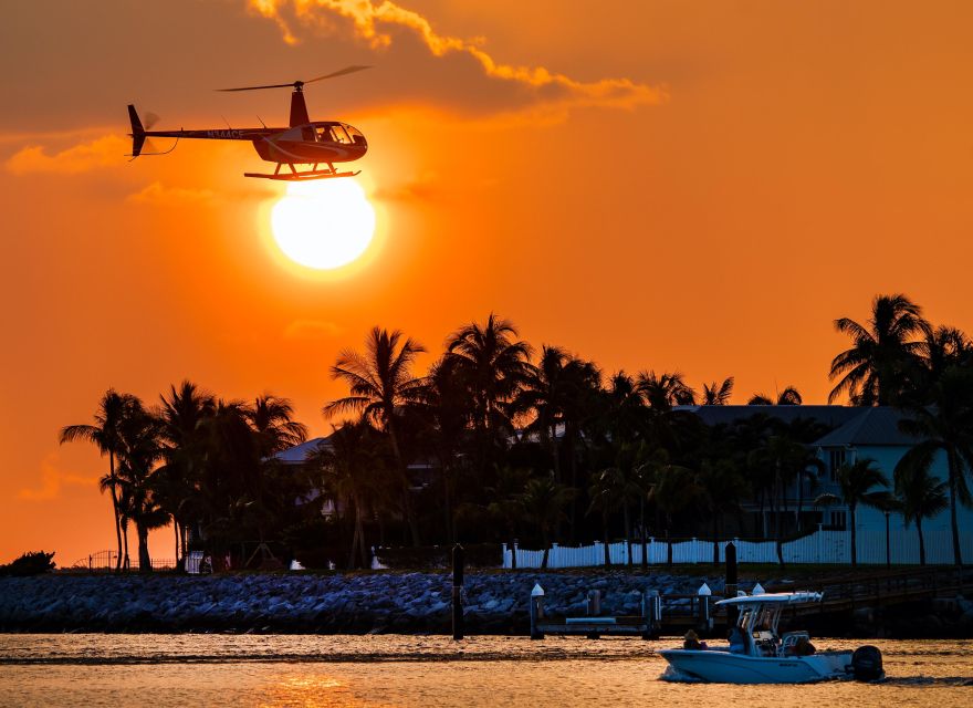 Key West: Helicopter Sunset Celebration - Activity Details