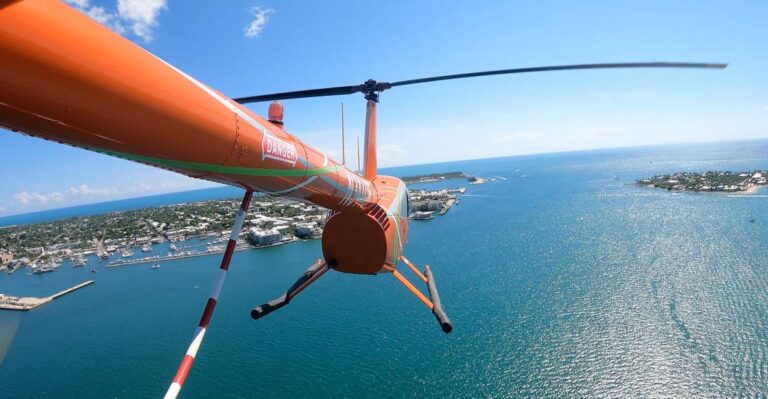Key West: Helicopter Tour, Optional Doors Off