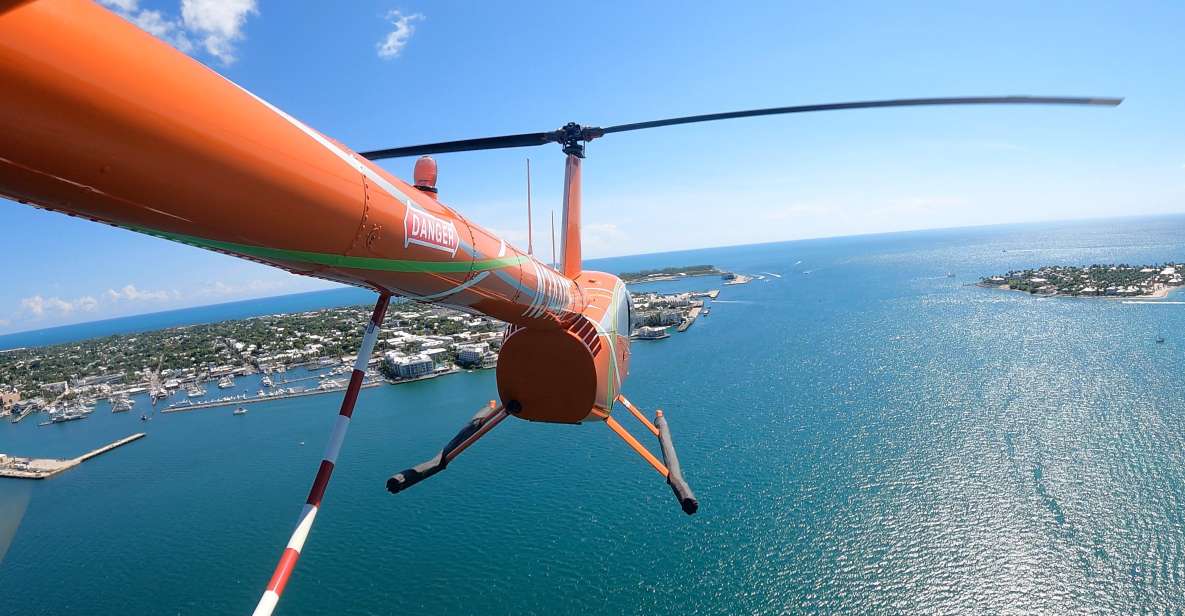 Key West: Helicopter Tour, Optional Doors Off - Tour Overview