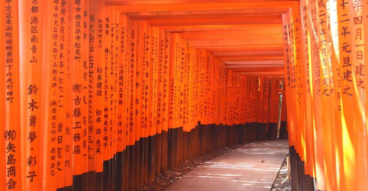 Kyoto/Kobe/Osaka: Arashiyama and Fushimi Inari Private Tour - Tour Activity Details