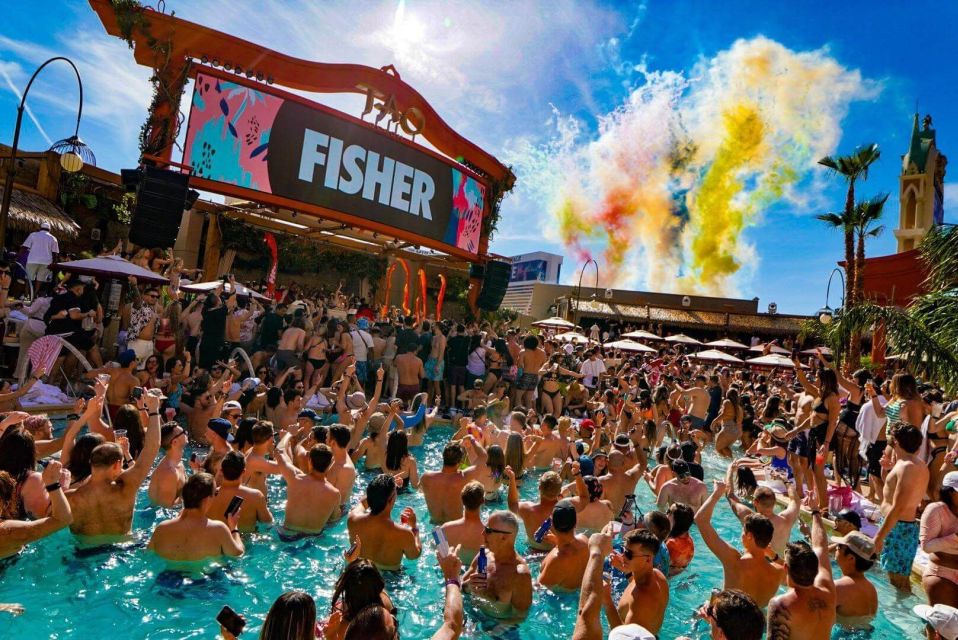 Las Vegas Pool Party Crawl by Party Bus W/ Free Drinks - Booking Information