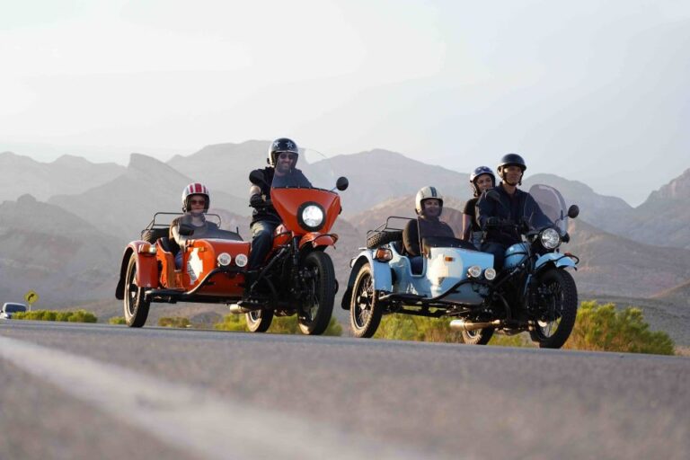 Las Vegas: Red Rock Canyon Private Sidecar Half-Day Tour
