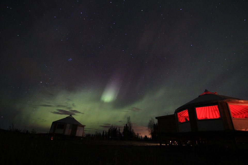Late Night Yurt Dinner and Northern Lights - Booking Details