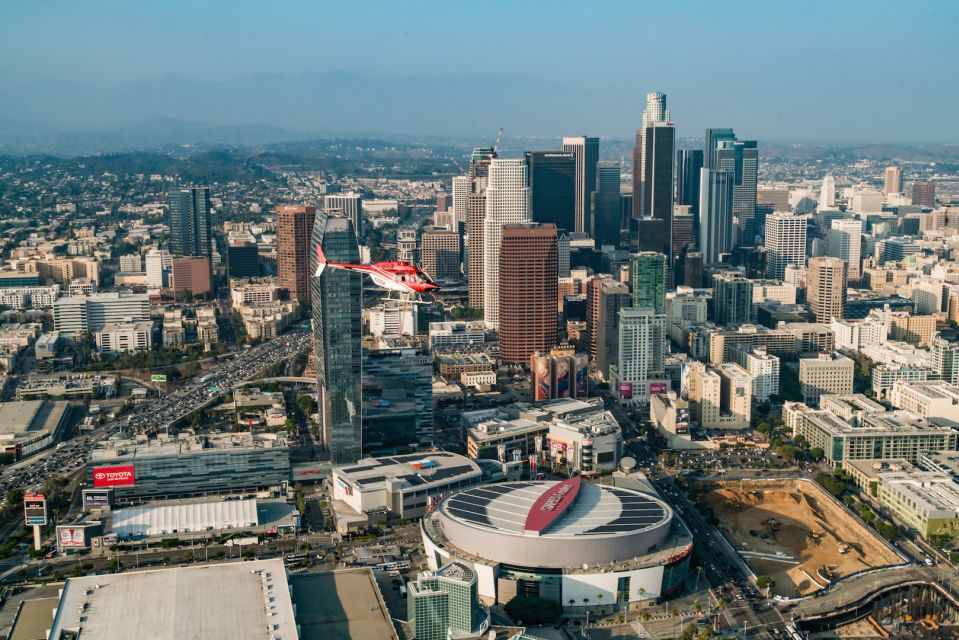 Los Angeles: Downtown Landing Helicopter Tour - Tour Highlights
