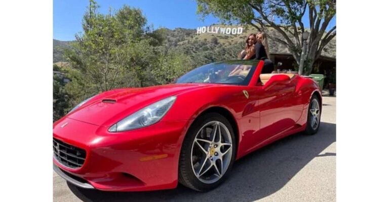 Los Angeles: Private Ferrari Drive or Ride Tour