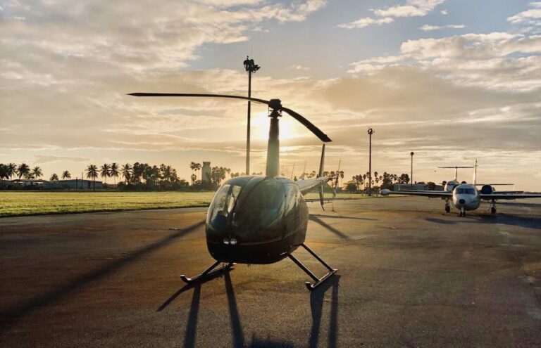 Miami: Luxury Private Helicopter Tour With Champagne