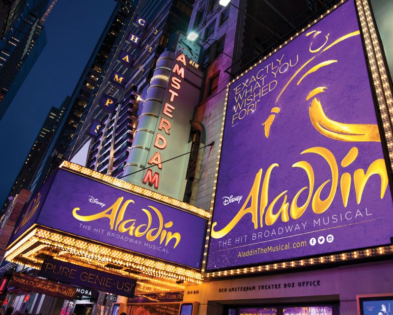 NYC: Aladdin On Broadway Tickets