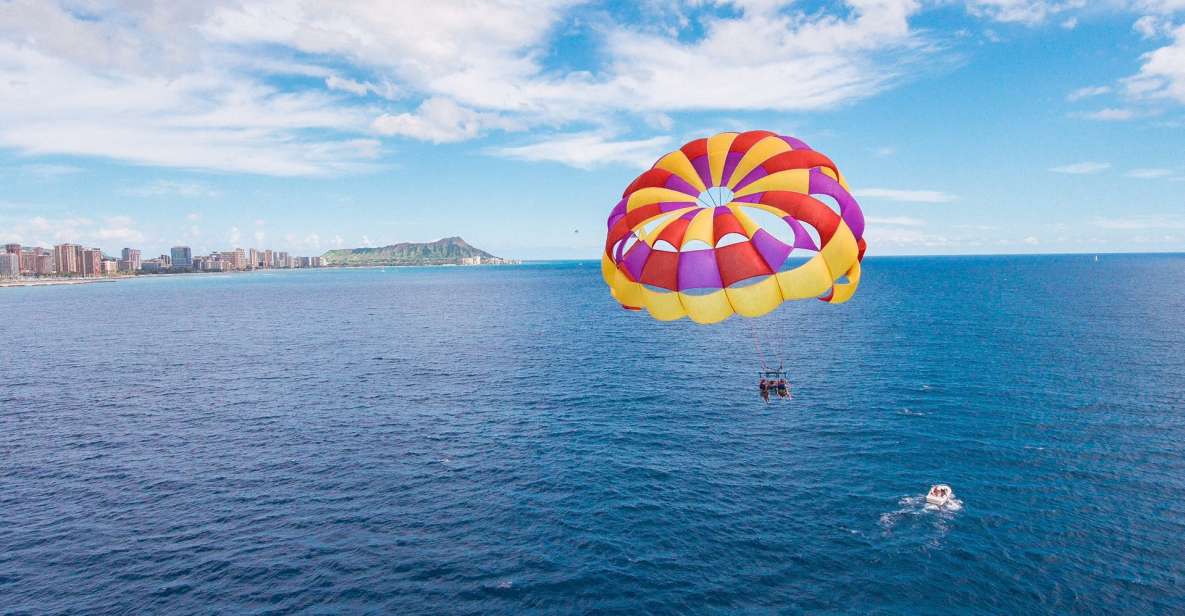 Oahu: Diamond Head Sunrise and Parasailing Tour - Tour Ticket Details