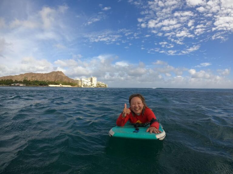 One on One Private Body Boarding Lessons in Waikiki