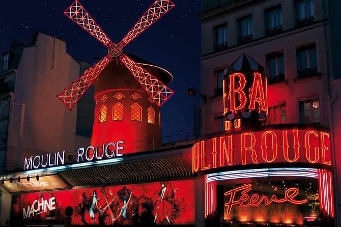 Paris Moulin Rouge Cabaret Show With Champagne Only or Dinner - Experience Highlights and Upgrades