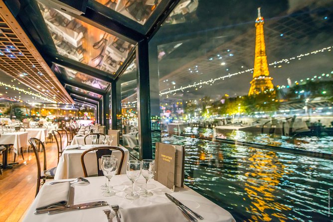 Paris Seine River Gourmet Dinner Cruise With Champagne