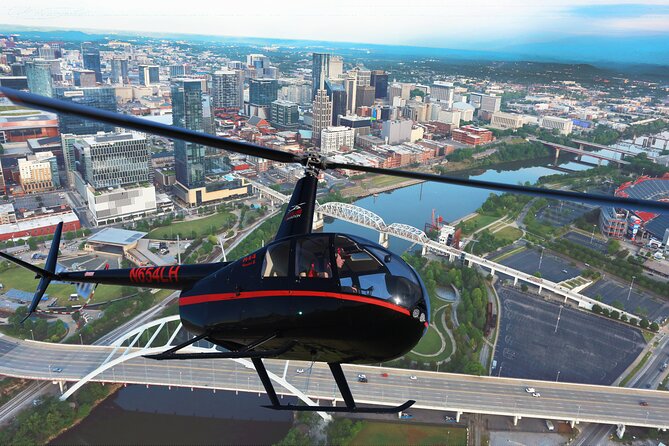 Premium Downtown Nashville Helicopter Experience - Inclusions and Logistics