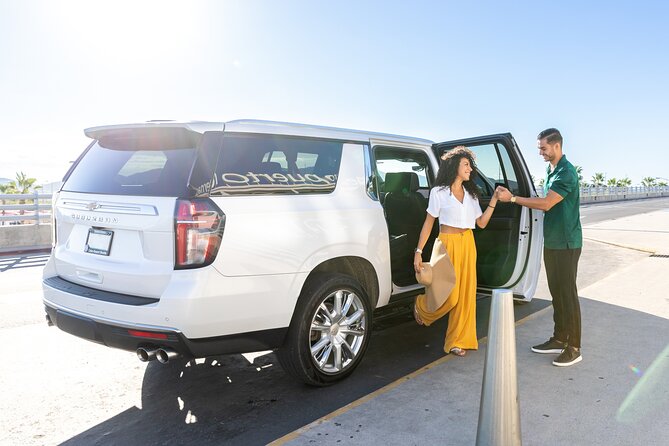 Private SUV Round-Trip From Airport to Hotels in Cabo San Lucas - Service Details