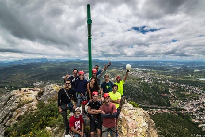 Rock Climbing and Rappelling for Beginners in Peña De Bernal, Queretaro
