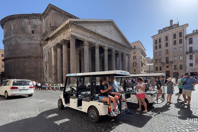 Rome City Tour by Golf Cart With Gelato