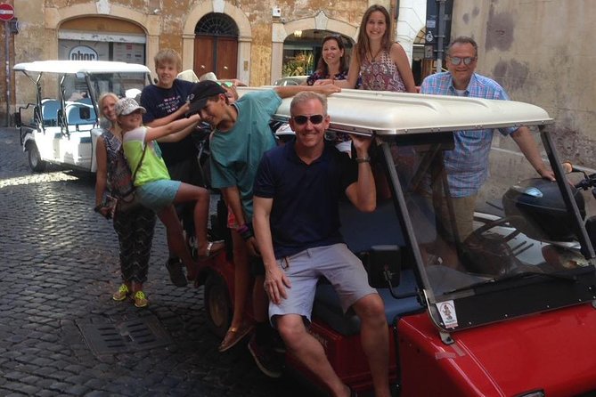 Rome Highlights by Golf Cart: Private Tour