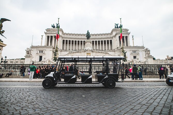 Rome Private Guided Tour by Golf Cart