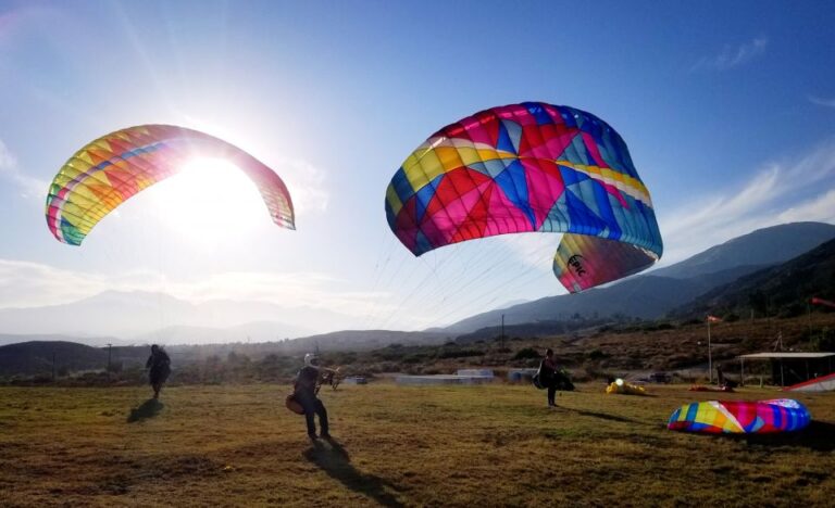 San Bernardino: Tandem Paragliding Flight