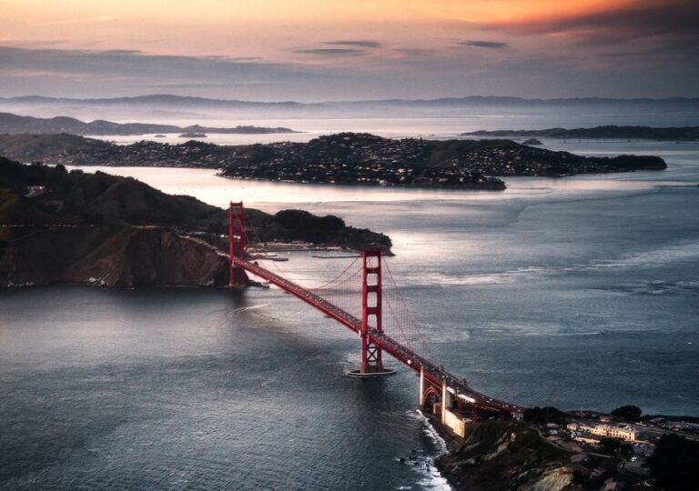 San Francisco Bay Flight Over the Golden Gate Bridge