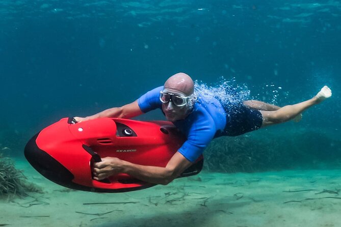 Session of 30 Minutes of Unique Sensations in Underwater Scooter - Discover the Thrill of Underwater Exploration