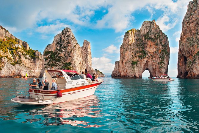 Small Group Boat Day Tour Cruise From Sorrento to Capri - Booking and Cancellation Policy