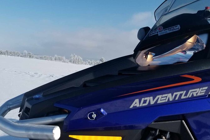 Snowmobiling Activity Rides of 1 Hour 30 - Departure Times and Availability