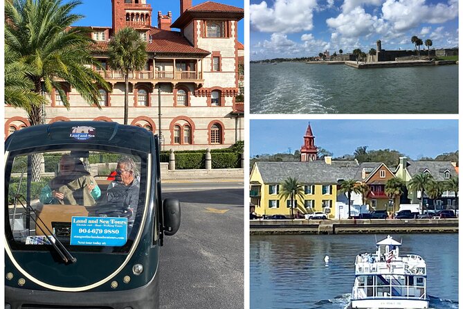 St Augustine Boat and Golf Cart Tour - Tour Details