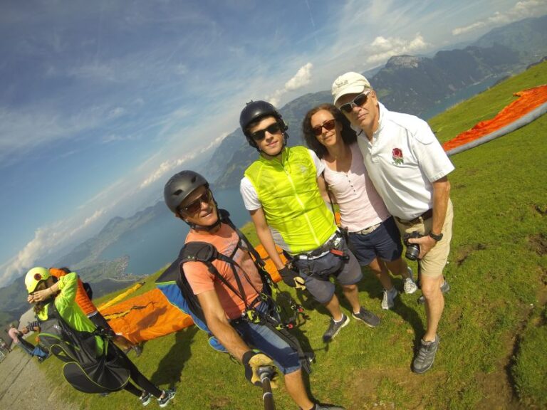 Stans: Tandem Paragliding Experience