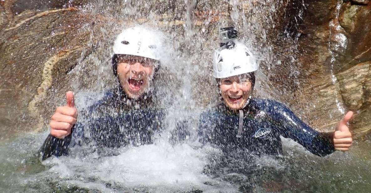 Tessin: Fantastic Canyoning Tour Boggera - Activity Details