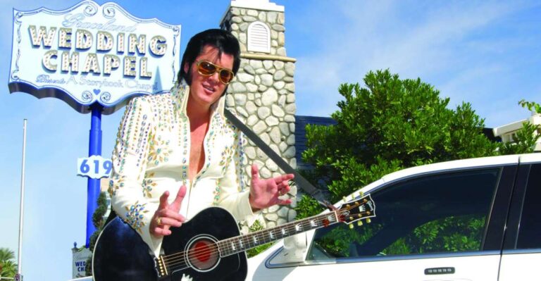 Vegas: Elvis-Themed Graceland Chapel Wedding or Vow Renewal