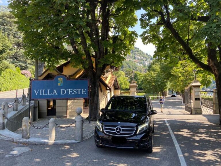 Verbier: Private Transfer To/From Malpensa Airport