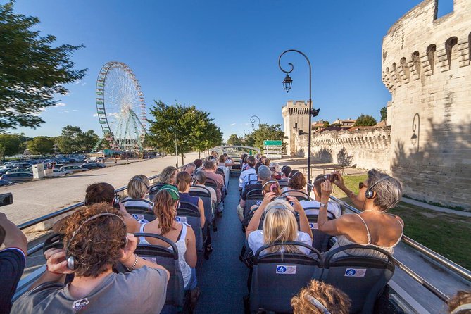 Visit Avignon and Villeneuve Lez Avignon Aboard a Double-Decker Bus - Discover Avignons Charm on Wheels