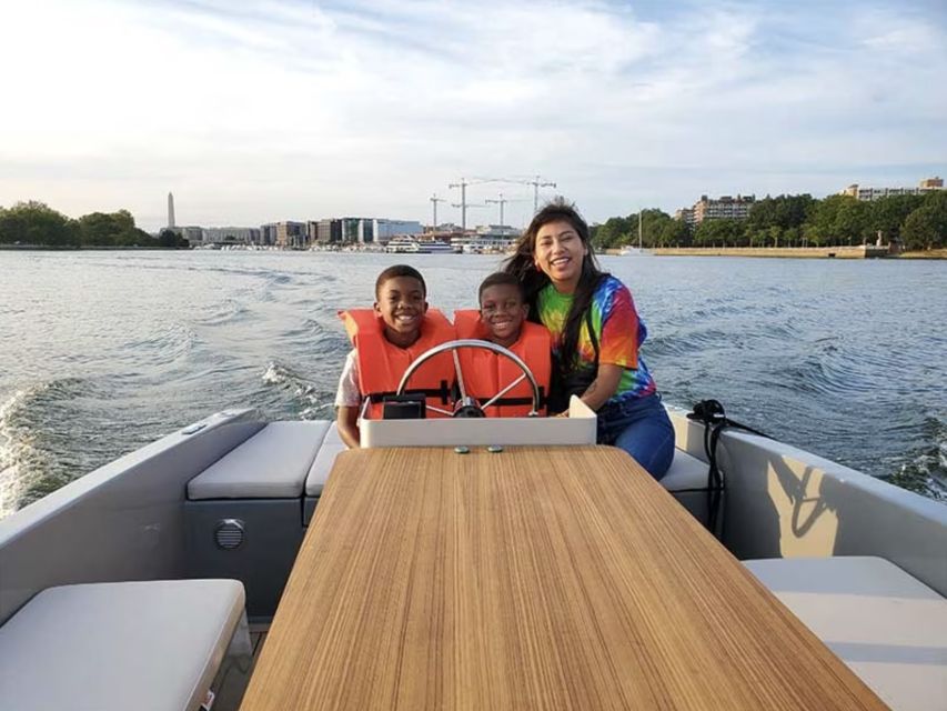 Washington DC: the Wharf Self-Driven Boat Tour With Map - Booking Details
