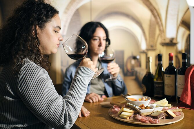 Wine Tasting in Underground Cellar in Verona City Center