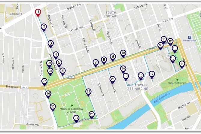 Winnipegs Wealthy Beginnings: a Smartphone Audio Walking Tour